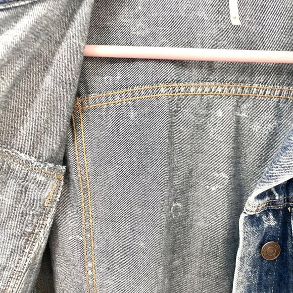 Free People x We The Free Rumors Denim Jacket Size M - Picture 6 of 7